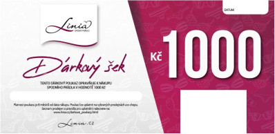 Dárkový poukaz 1000,-