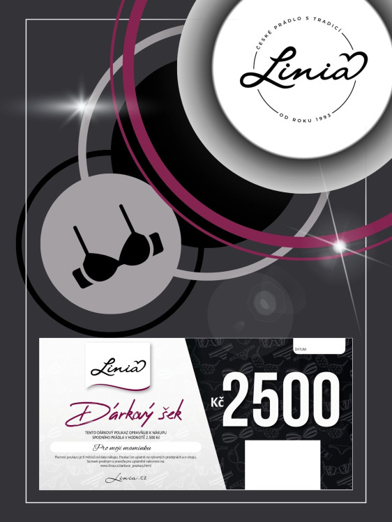 detail Dárkový poukaz 2500,- POŠTOU